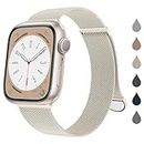 Compatible with Apple Watch Band 38mm 40mm 41mm 42mm 44mm 45mm 49mm Women Men, Adjustable Stainless Steel Strap with Strong Magnetic Bracelet for iWatch Bands Ultra 2/1 Series 9/8/7/6/5/4/3/2/1/SE