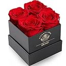 Impouo Fresh Flowers for Delivery Prime, Mothers Day Roses in a Box, Forever Preserved Roses Gift for Mom, Birthday Gifts for Women/Mom/Girlfriend/Wife/Grandma/Her