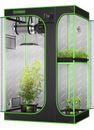 VIVOSUN 2-in-1 Grow Tent, 48"x36"x72" High Reflective Mylar Grow Tent Indoor