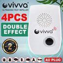 Vivva Electronic Ultrasonic Pest Reject Mosquito Cockroach Mouse Killer Repeller