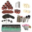 140 pièces/ensemble mini outil de ponçage perceuse travail du bois polissage coupe outils de nettoyage