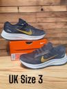 Scarpe da ginnastica Nike Zoom Gym & Running da donna, nero antracite oro metallizzato - UK 3