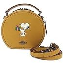 Coach X Peanuts Canteen Crossbody With Snoopy Present Motif