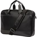 bugatti Gin & Twill Carrying Case (Briefcase) for 15.6" Notebook - Black - BUG80