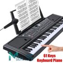 61 Key Music Electronic Keyboard Electric Digital Piano Organ Kids Xmas Gift