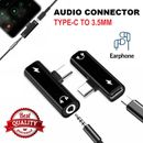 2 in 1 USB Type C to 3.5 mm Charger Headphone Audio Jack USB C Adapter Connector