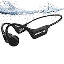 MONODEAL Cuffie Conduzione Ossea, IP68 Cuffie Subacquee per Piscina, 32GB MP3 Subacqueo per Nuoto, Bluetooth 5.3Adatto per Cuffie Bluetooth Sport, Nuoto, Surf, Corsa