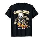 Santa Cruz Skateboard Retro Vintage Street Wear Skull Maglietta