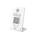 Google Review NFC Standee Card with QR Code | NFC_4K Best Quality Printed