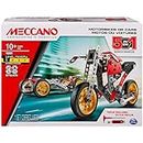 MECCANO - Car and motorcycle 5 models - Invention Set with 132 Pieces and 2 Tools - Construction Set - 5 Different Models of Vehicles to Build - 6053371 - Children's Toy 10 Years and Above