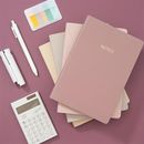 1pc 82 Sheets A5 Sweet Notebook With Rainbow Border Thick Paper College Ruled Personal Diary For Work, Office & School Best For School Supplies Office Stationery Classroom School & Office Essential
