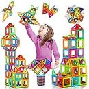Construction Magnetique Enfant 3 4 5 6 Ans Garcon Fille 38PCS Blocs Jouet Jeux de Construction Cadeaux D'anniversaire de Noël
