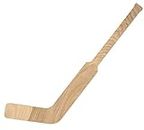 hBARSCI Goalie Stick, Wood - Paintable, Stainable - Designed & Cut in The USA - at Home Series