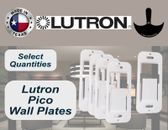 White Lutron Pico Wallplate Brackets for Wireless Lutron Pico Remote