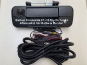 Backup Camera for Toyota Tundra 07-13 with Pioneer Sony JVC Alpine Android Radio