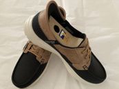 NEW SKETCHERS Women's Memory Foam Black Brown Slip ON Comfort Shoe Size 9 NIB