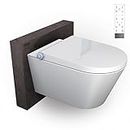 BERNSTEIN DUSCH-WC PREMIUM 1102 Weiß - Smarte Technologie für Körperpflege und Hygiene, Fernbedienung, Sitzheizung, LED-Nachtlicht