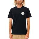 Rip Curl 1X T-Shirt, Nero, M Uomo