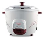 Prestige PRWO ?1.5 litreRice Cooker with Dual control panel|Detachable power cord|Durable body|Cool touch handles|Red|1 year warranty on product & 5 years warranty on heating plate