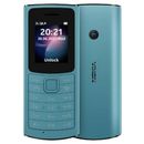 Nokia 110, 1,8 Zoll Feature Phone mit 4G VoLTE Konnektivität, bis zu 32GB SD