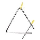 TRIXES Triángulo Musical con Batidor - Acero - Instrumento de Percusión