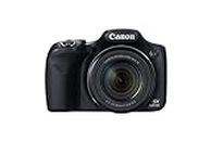 Canon PowerShot SX530 HS 16.0 MP CMOS Digital Camera with 50x Optical is Zoom (24-1200mm), Built-in WiFi, 3-Inch LCD and 1080P Full HD Video (Black) (Certified Refurbished)