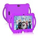 Kids Tablet, 7 inch Tablet for Kids 3GB RAM 32GB ROM Android 11.0 Toddler Tablet with Bluetooth, WiFi, GMS, Parental Control, Dual Camera(Purple)