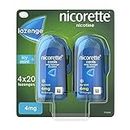 Nicorette Cools 4mg Lozenge Nicotine Icy Mint 4 x 20 Lozenges (Stop Smoking Aid)