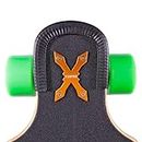 vanpro Skateboard-Deck-Schutz, ausgezeichneter Kantenschutz, Longboard, Boosted Board Nasenschutz und Schwanzschutz, langlebige stoßdämpfende Gummiabdeckung, Gummistreifen (2 Stück)