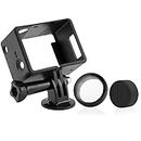 CamKix replacement Screen/Battery Extension Frame Mount Replacement for GoPro Hero 4 Black and Silver, 3 and 3+ / USB, HDMI, and SD Slots Fully Accessible