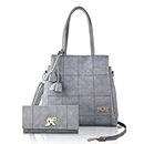 Speed X Fashion Women's Handbag (Grey)