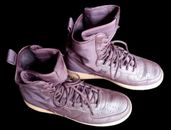 Zapatillas altas Nike Air Force 1 goma borgoña profunda para hombre talla 12