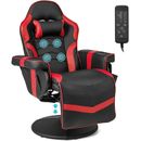 Massage Gaming Stuhl höhenverstellbar drehbar Renn Video Gaming Liege