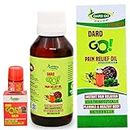 Dardgo Pain Relief Oil | Ideal for Joint Pain, Knee Pain, Neck Pain, Back Pain, Shoulder Pain, Sciatica Pain | Instant Pain Reliever | Ayurvedic & Non-Sticky, 100ml (Pack of 1)