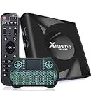 Android 13.0 TV Box 4GB 64GB Smart Android Box with RK3528 Quad-core 64-bit Set Top Box with 5.0GHz WiFi6/BT5.0/8K HDR/3D H.265 Decoding/USB3.0 Smart TV Box Android 2024 with 2.4GHz Wireless Keyboard