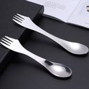 Stainless Steel Spoon Ultralight Cookware Portable for Outdoor Camping Picni _co
