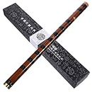 MILISTEN Bamboo Flute Musical Instruments Key C Wooden Flute Flute Instrument Chinese Bamboo Classic Musical Instrument for Kids Adults Beginners