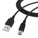 Xzrucst USB Data PC Cable Charger Charging Cord Compatible for Wolverine F2D Mighty Film to Digital Converter Slides/Negatives Scanner