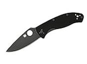 Spyderco Tenacious / 01SP745 Couteau de poche Noir