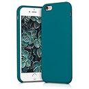 kwmobile Case Compatible with Apple iPhone 6 / 6S Case - TPU Silicone Phone Cover with Soft Finish - Teal Matte
