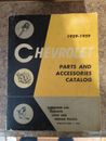 Vintage 1929-1959 Chevrolet Parts And Accessories Catalog Corvette Trucks Cars
