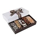 Chocolate Biscotti Gift Basket, 5 Gourmet Chocolate Cookies Gift Box, Prime Gifts for Food Delivery Ideas for Women Men Grandma