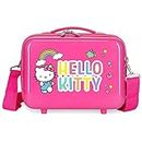 Hello Kitty You are Cute Adaptable ABS Toiletry Bag, 29x21x15 cms, Rosa