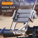 Alloy Aluminum Bike Mobile Phone Bracket Bicycle Holder Motorcycle Cellphone Stand Telephone Support