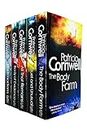 Kay Scarpetta Series 1-5 Collection 5 Books Set By Patricia Cornwell (Postmortem, Body Of Evidence, All That Remains, Cruel And Unusual, The Body Farm)