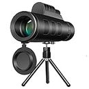 Cezo 40X60 Magnification Zoom HD,Monocular Telescope for Adults and Children,High Power Telescope Gadget,Telescope with Built-in Compass
