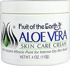 Fruit of the Earth Aloe Vera Skin Care Cream, 4 Ounce