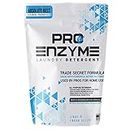Pro-Enzyme Laundry Detergent Powder - Proprietary Active Enzymes for Home Washing Used by Professionals - Body Odor, Sweat, Stain Destroyer for Activewear, Clothing, Bedding - Fresh Deodorizer (48-oz)