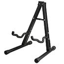 Duramex Universal Foldable Folding GUITAR STAND (A-FRAME) - Fits Any Guitars, Acoustic, Electric, Bass, Classical