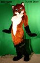 Long Fur Miss Fox Mascot Costume Fursuit  Cosplay Party Dress Outfits  Carnival